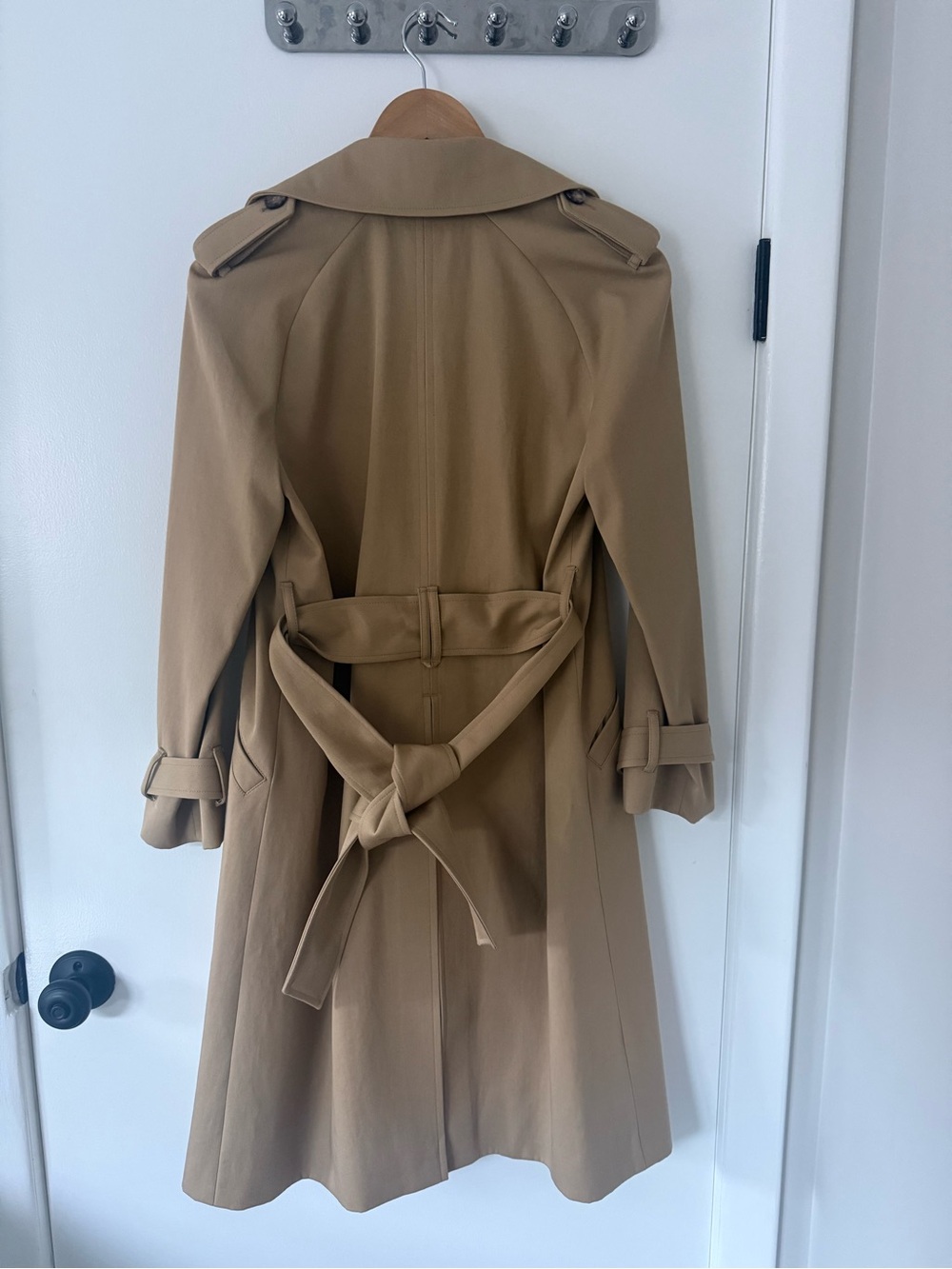 SEZANE Scott Trench Coat Sz 2 - Picture 2 of 4